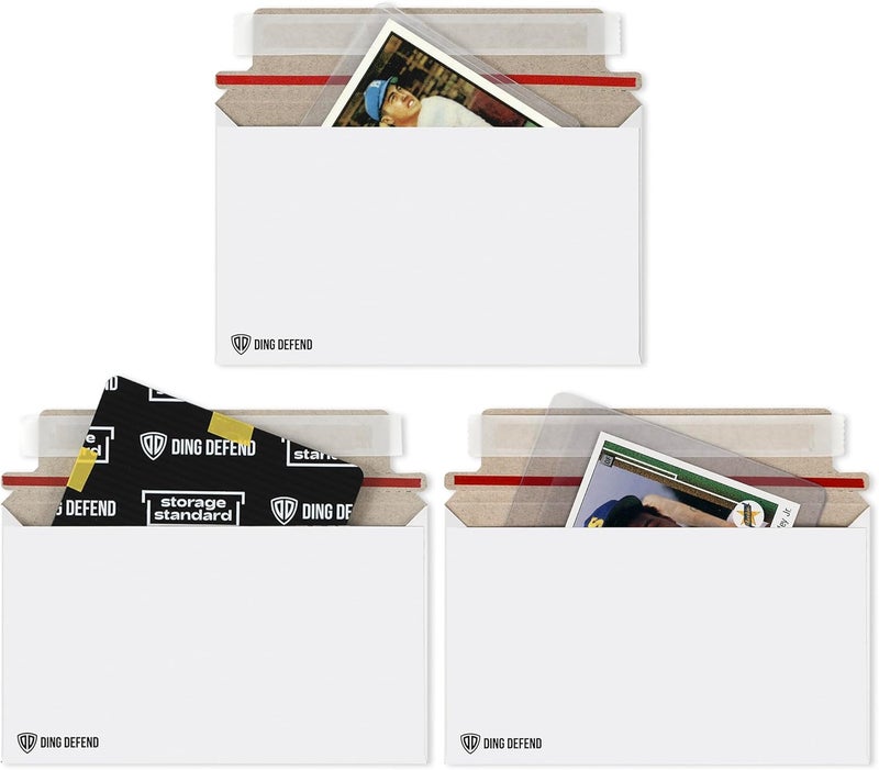Storage Standard 110-Pack Card Shipping Envelopes - 7 x 4.35 Inches Trading Cards Self-Adhesive Mailers, Perfect Fit for Semi-Rigid Sleeves, Toploaders & Ding Defend Protectors - Hobby Mailing Supplies - Image 2